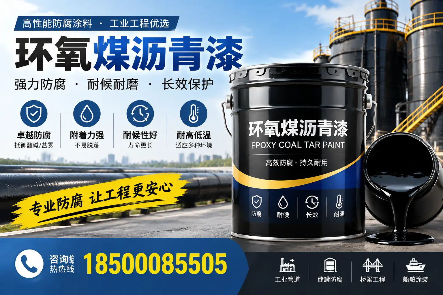 环氧煤沥青漆的施工方法与注意事项，确保在乐山顺利完成